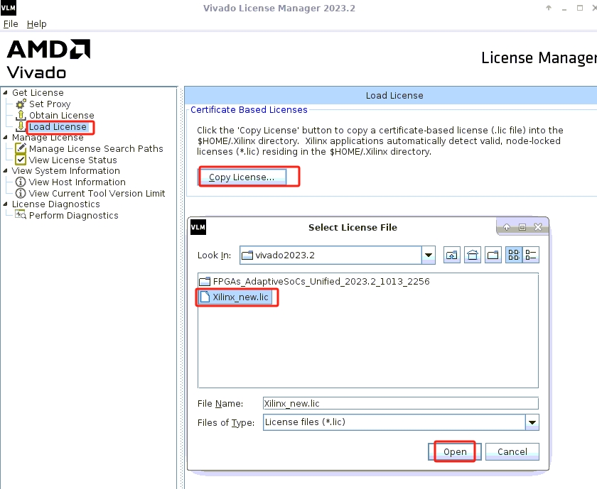 安装完成后，跳出license manager