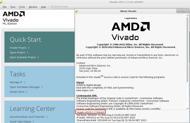 查看确认版本为2023.1.2